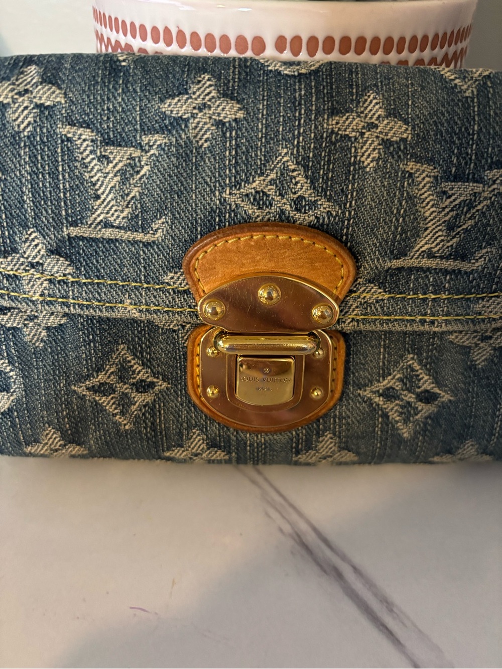 Louis Vuitton Denim Amelia Wallet - Picture 2 of 8